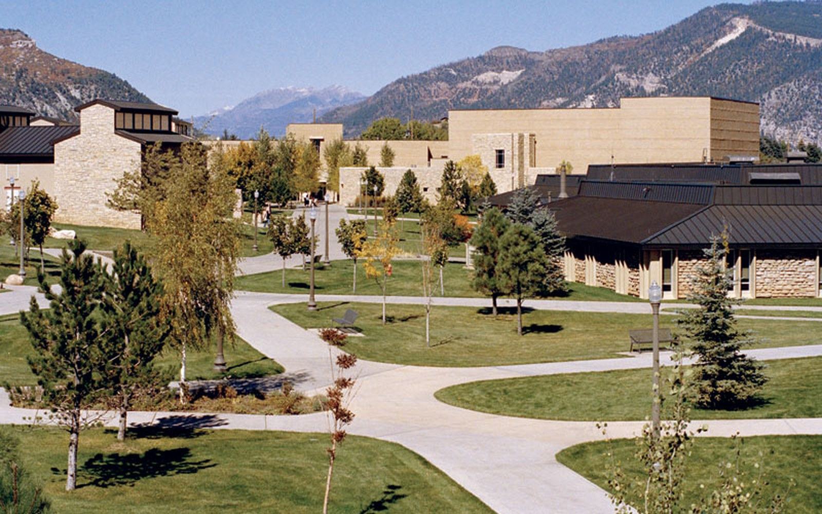 The Fort Lewis campus on the mesa above town, occupied since the 1956 transfer to the state.