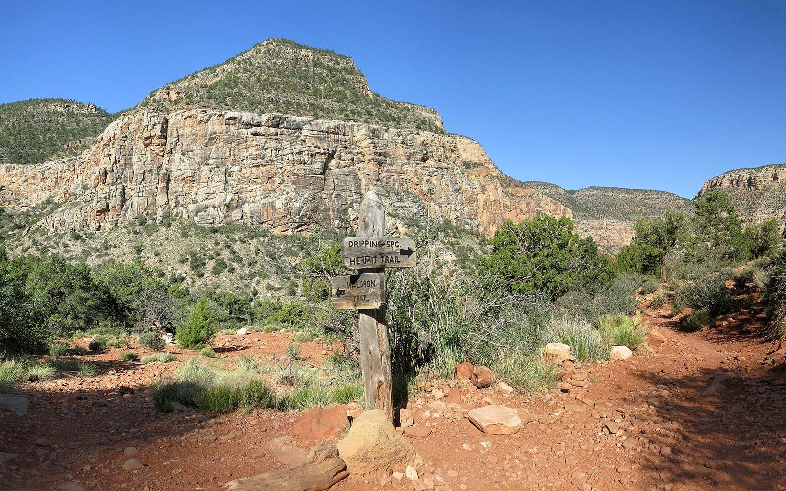 Trail junction signage. The Colorado Trail runs 486 miles from Denver to Junction Creek at 6,512 feet.