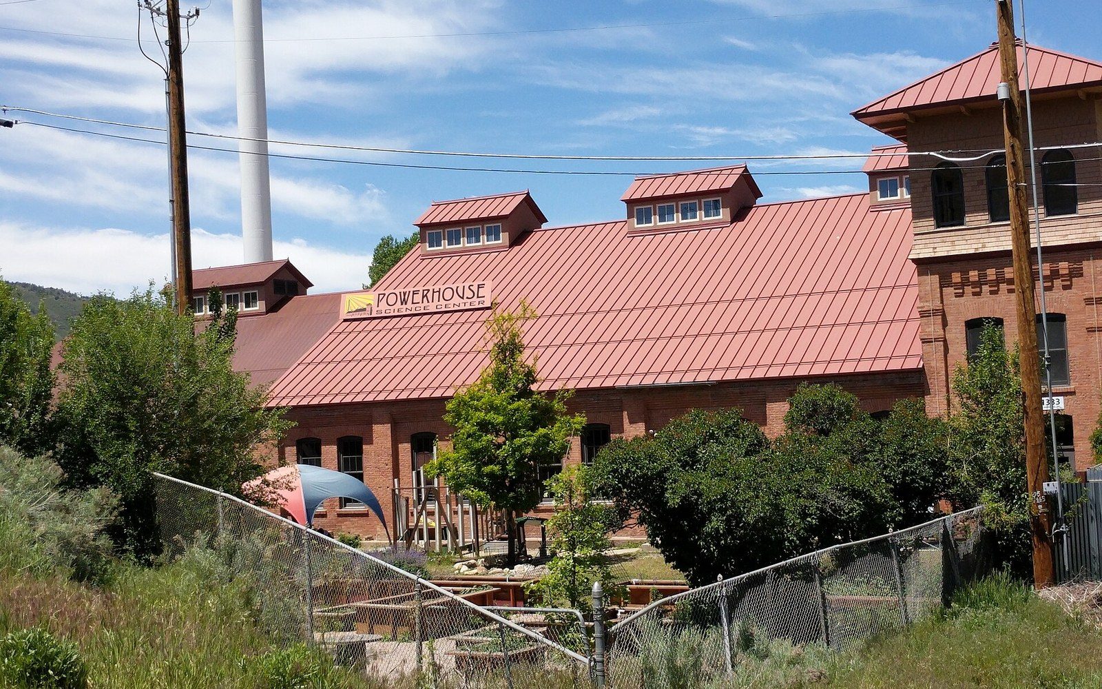 The 1904 generating plant on the Animas, now the Powerhouse Science Center.