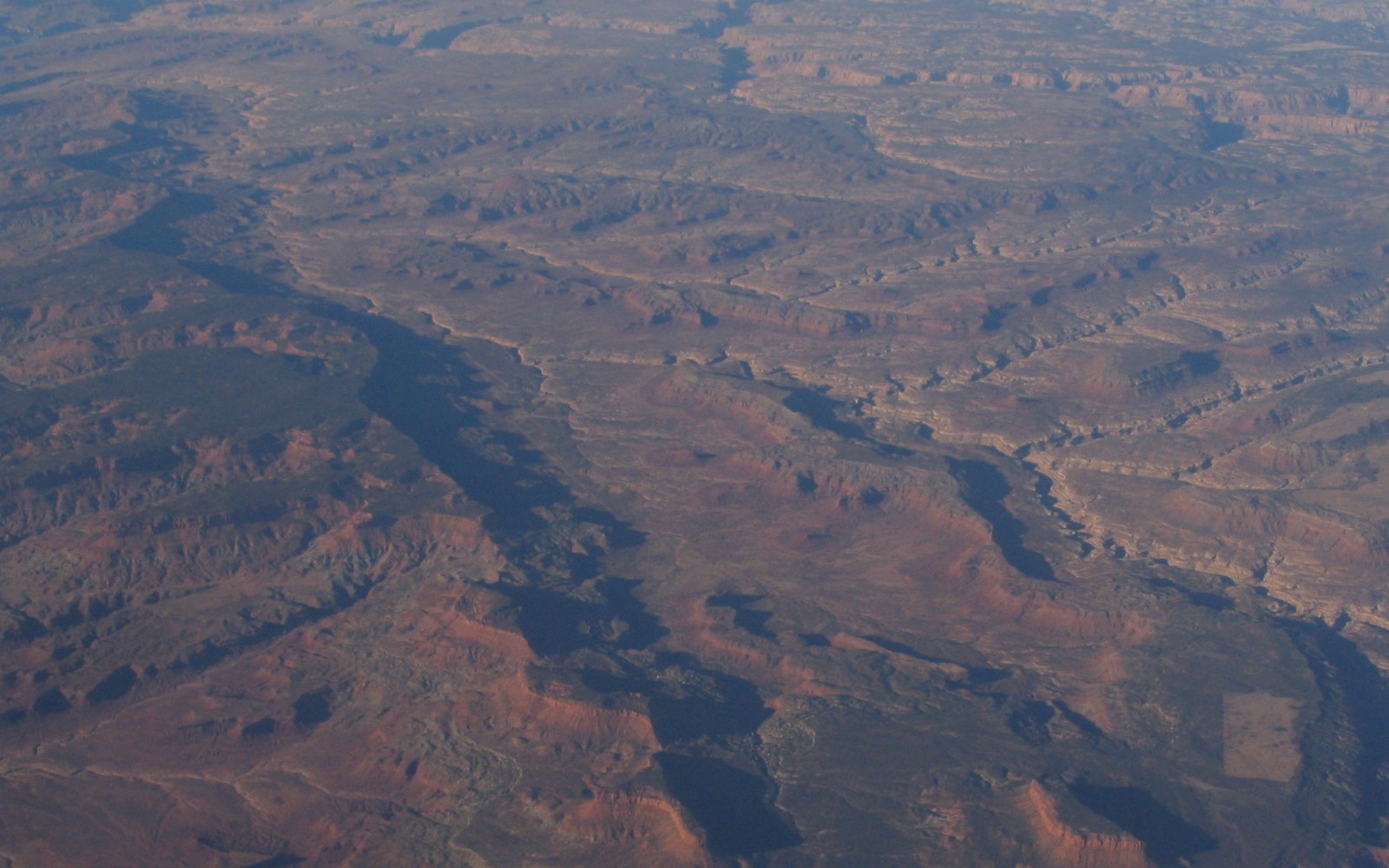 Canyon country west of the park. The Ute Mountain reservation shares a boundary with Mesa Verde.